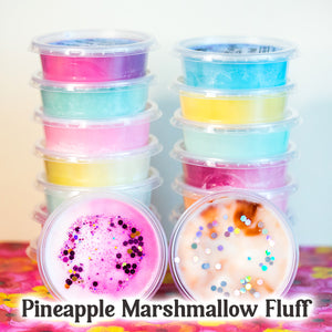 Pineapple Marshmallow Fluff - Wachs Melt Scent Cup